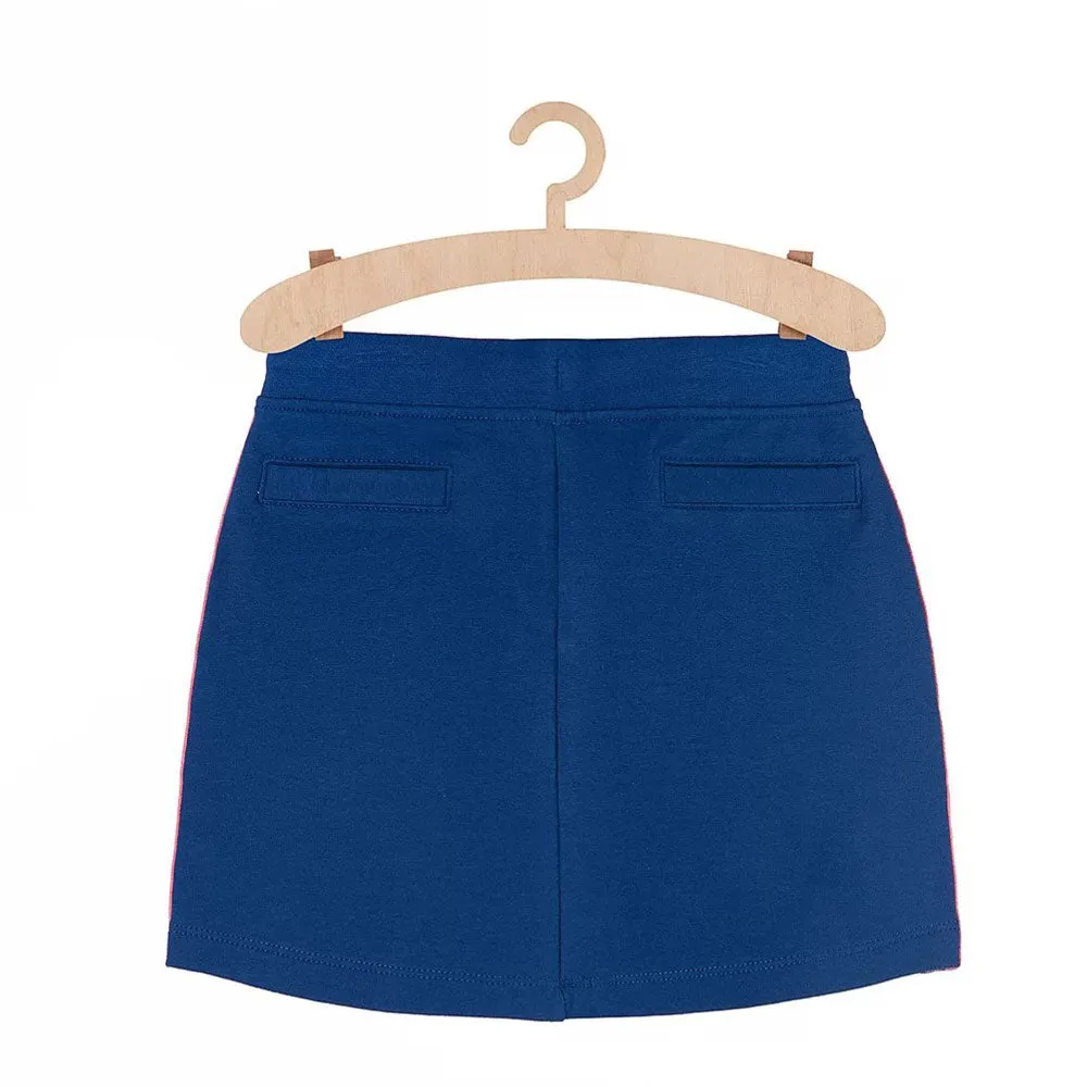 5.10.15 Shimmering Pink Side Tape Blue Skirt 1829