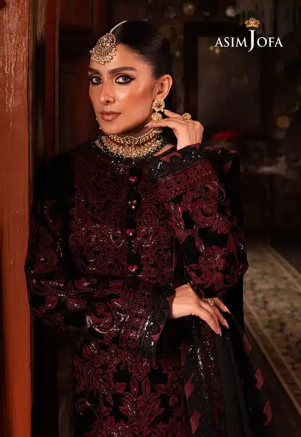 Asim Jofa | Makhmal Wedding Velvet 23 | AJMM-12