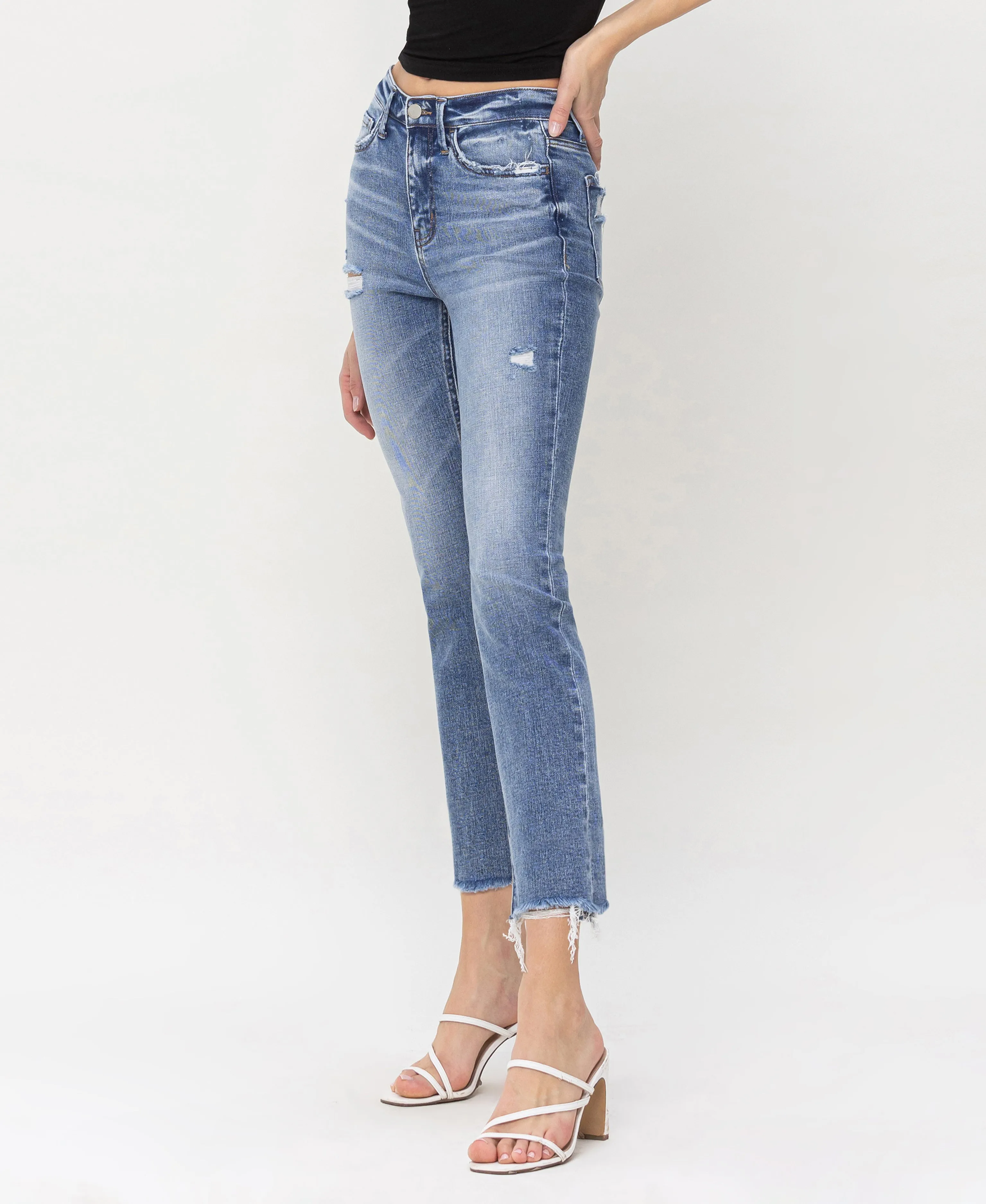 Aspiration - High Rise Slim Straight Jeans