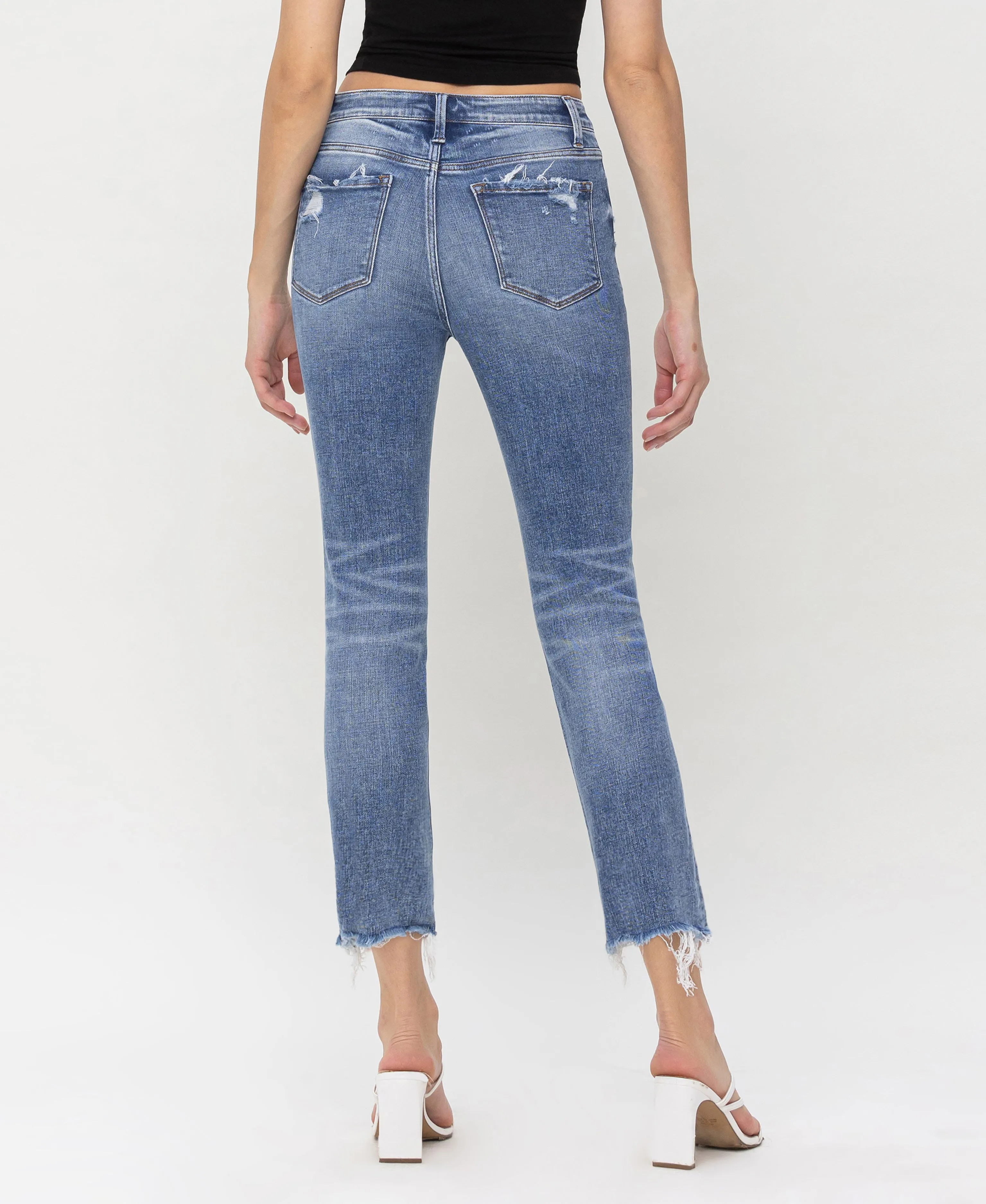 Aspiration - High Rise Slim Straight Jeans