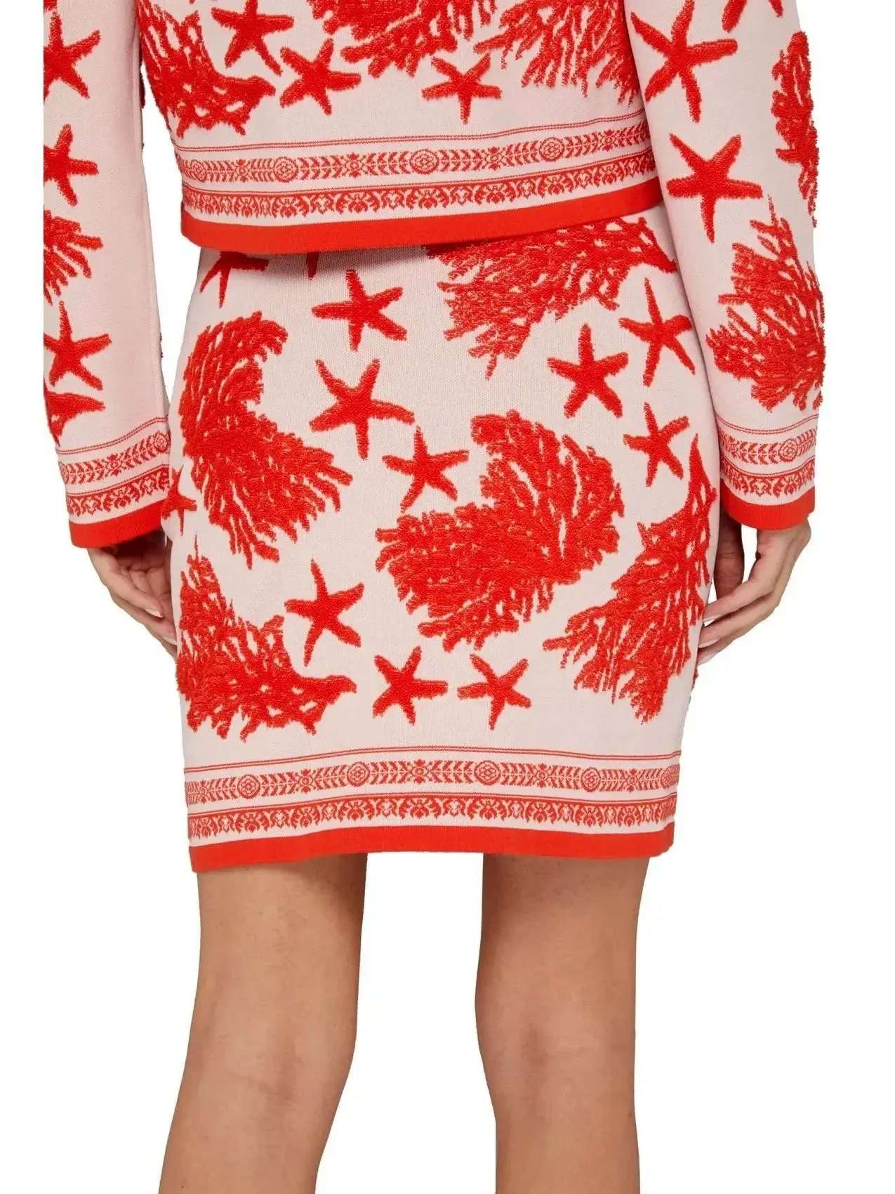 Barocco Sea Knit Mini Skirt