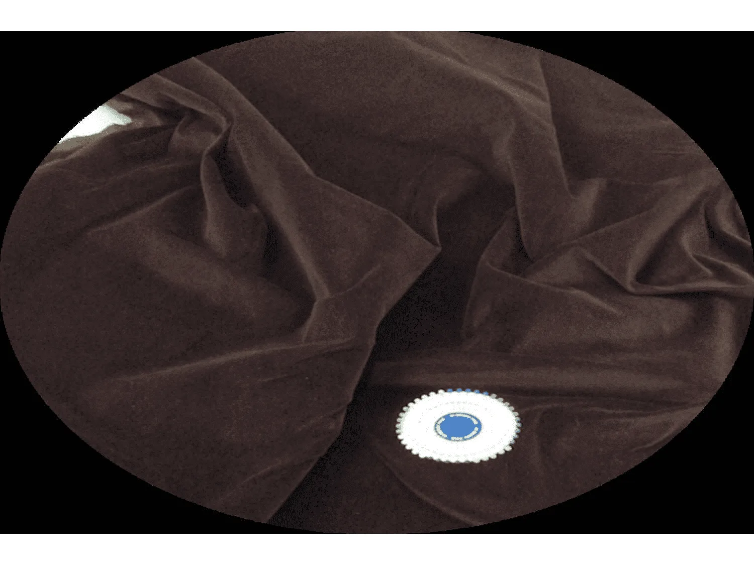 BROWN - Cotton Dressmaking Velvet Fabric - Lightweight FOR Crafting, Cushion Making and Dresses