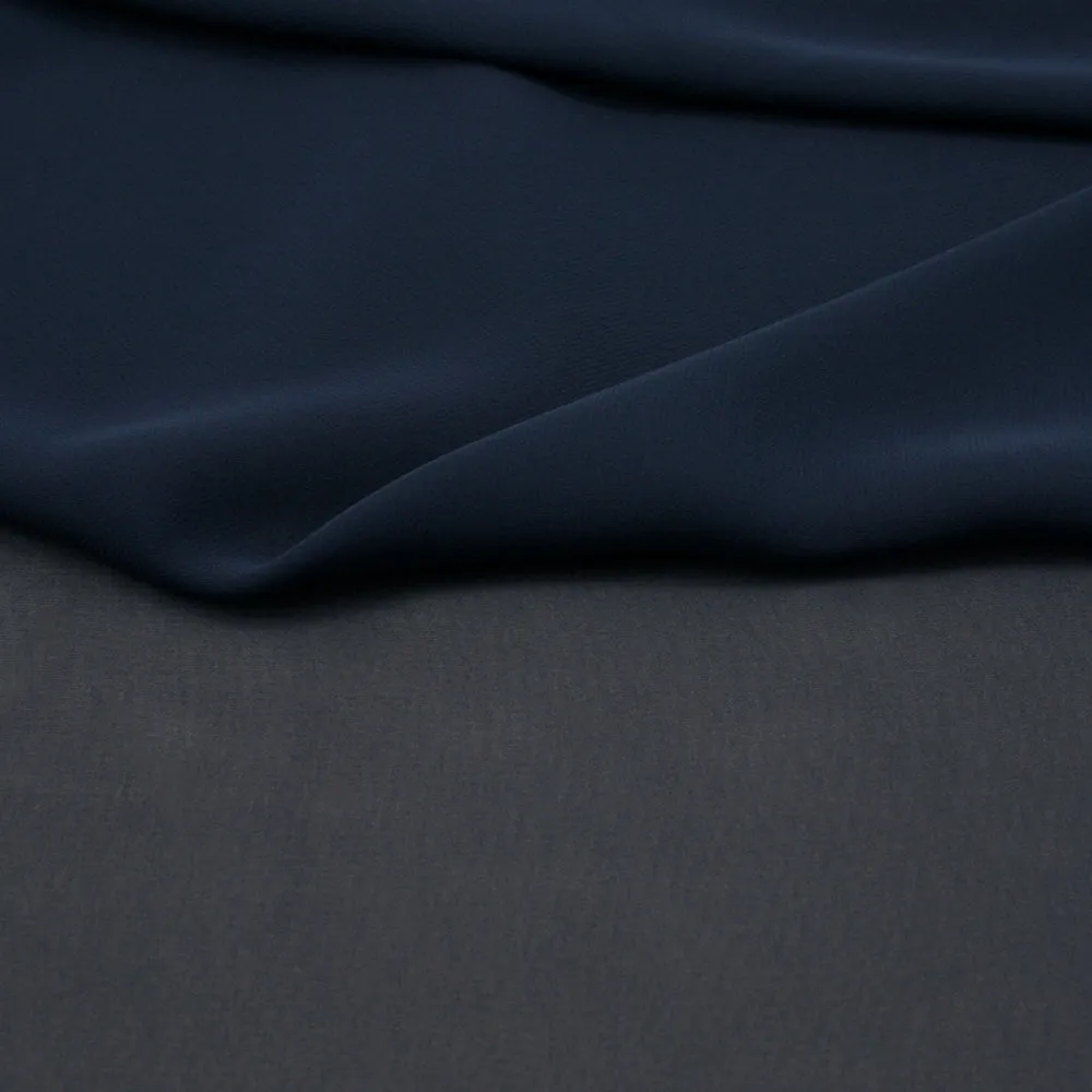 Clichy Chiffon - Midnight blue