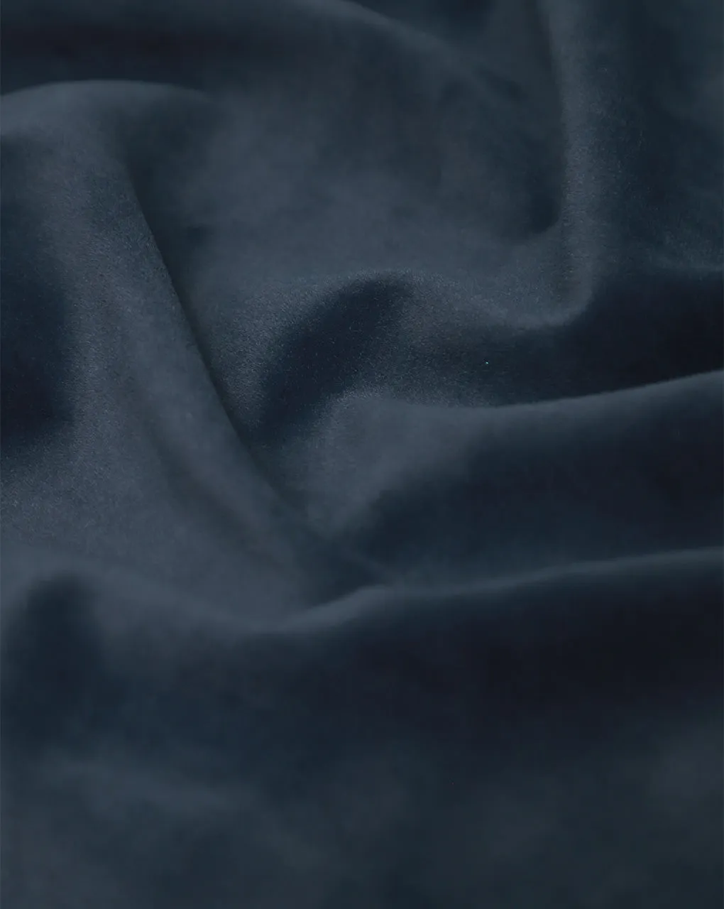 DARK GREY PLAIN POLYESTER VELVET FABRIC