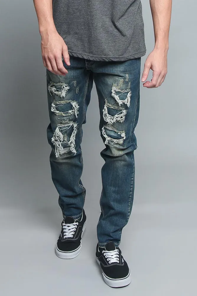 Distressed Illusion Jeans