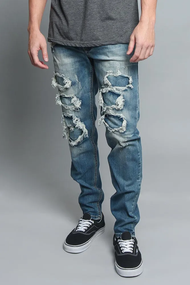 Distressed Illusion Jeans