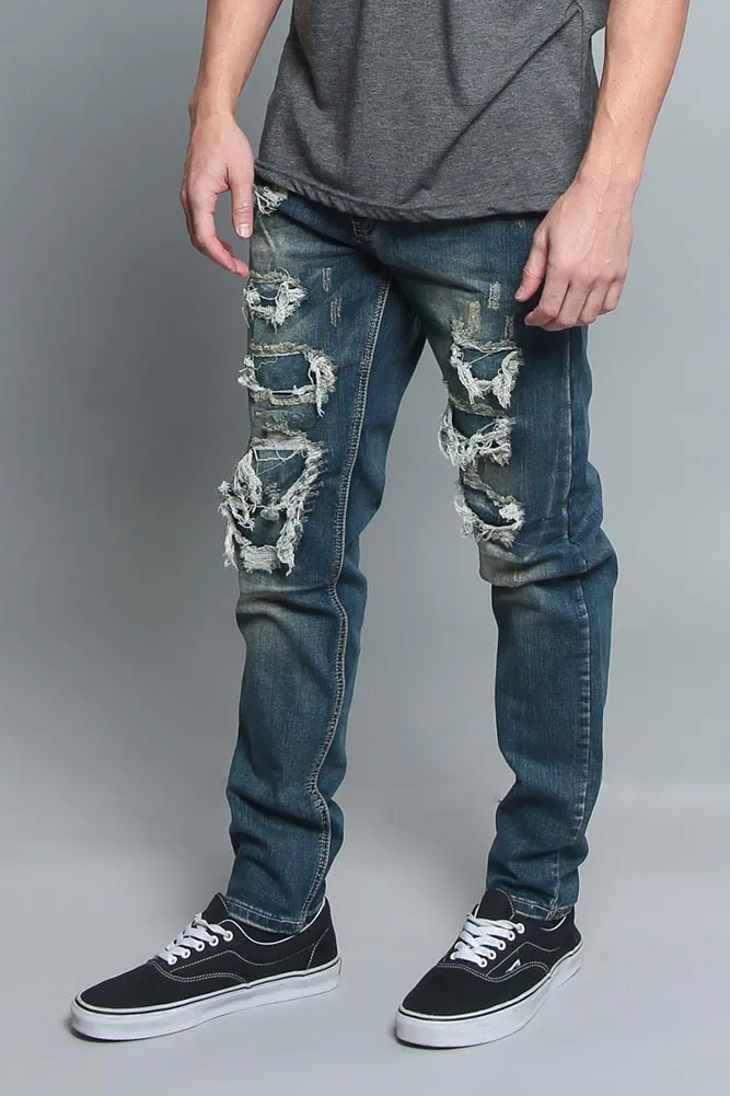 Distressed Illusion Jeans