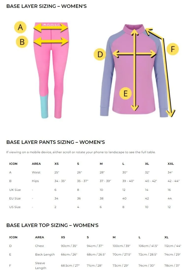 Hotstepper Womens Baselayer Legging