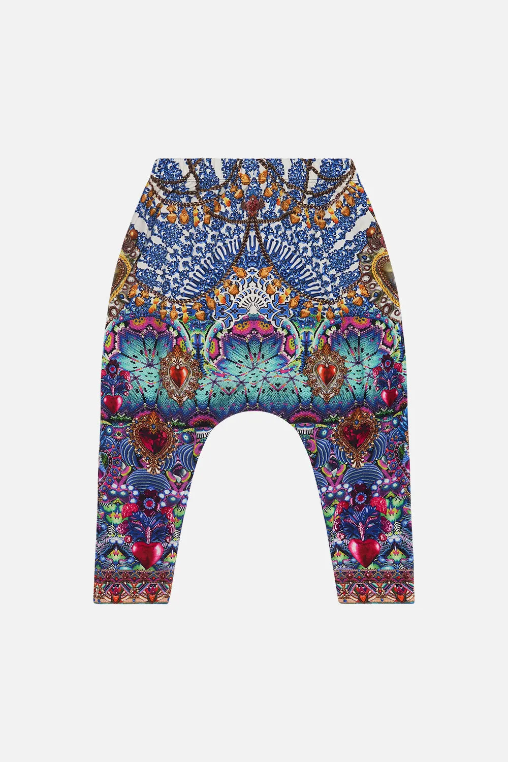 KIDS DROP CROTCH HAREM PANT 4-10 LUCKY CHARMS