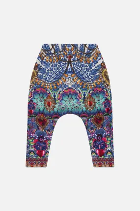 KIDS DROP CROTCH HAREM PANT 4-10 LUCKY CHARMS