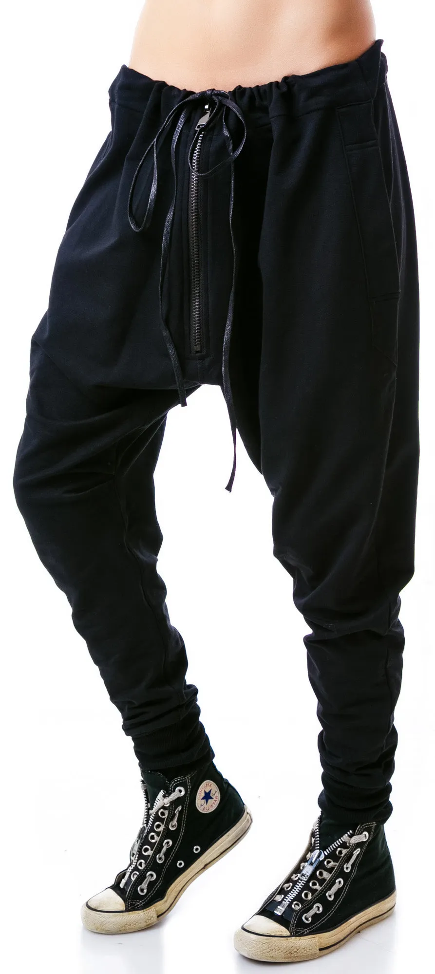 Night Prowler Drop Front Sweat Pants