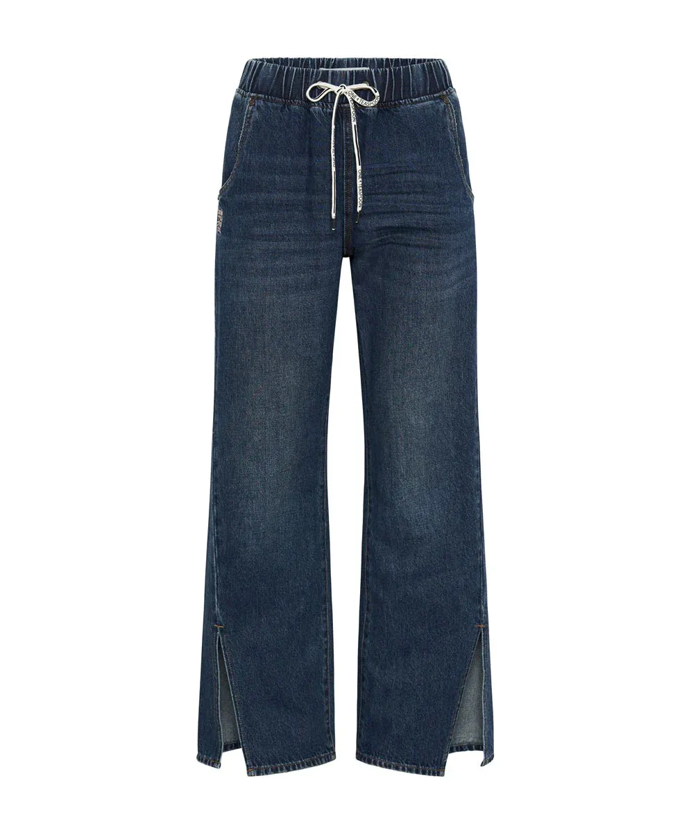 One Teaspoon Roadhouse Wide Leg Draw String Jeans