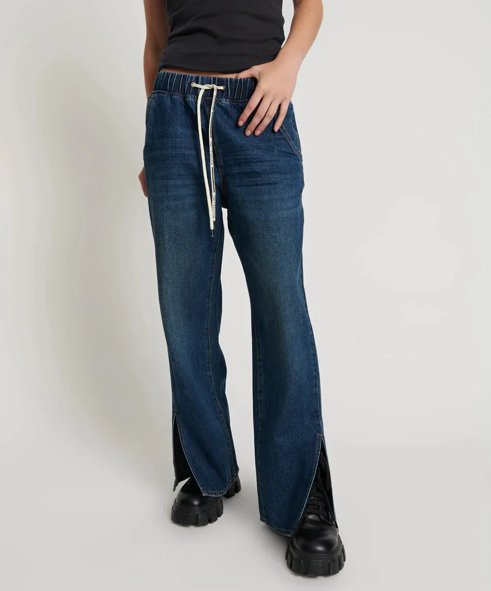 One Teaspoon Roadhouse Wide Leg Draw String Jeans