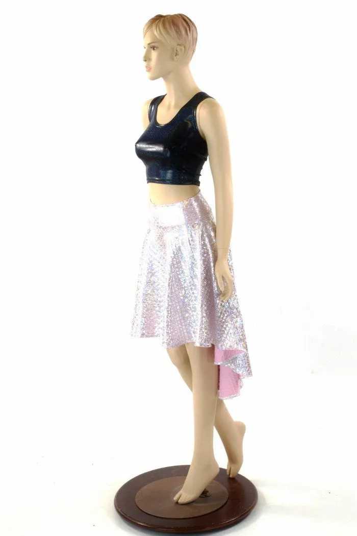 Pink Mermaid Hi-Lo Skirt