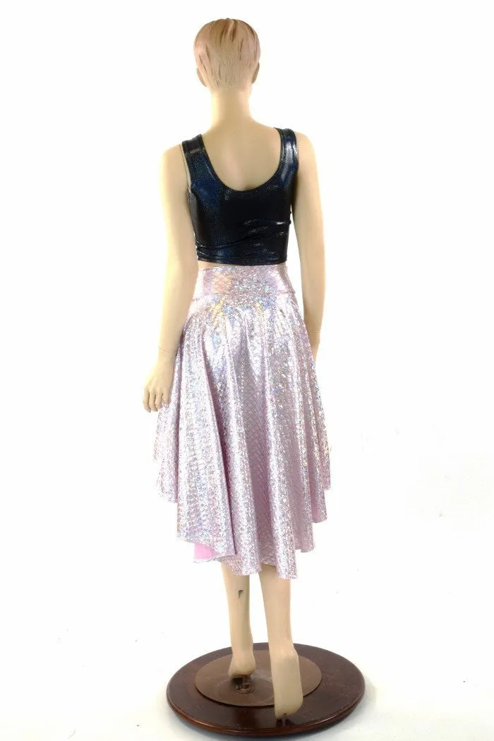 Pink Mermaid Hi-Lo Skirt