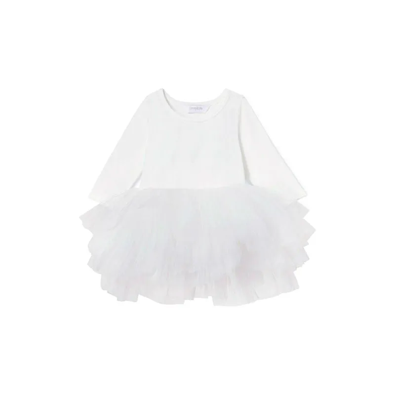 Plum NYC O.M.G. Tutu Dress Lucy White