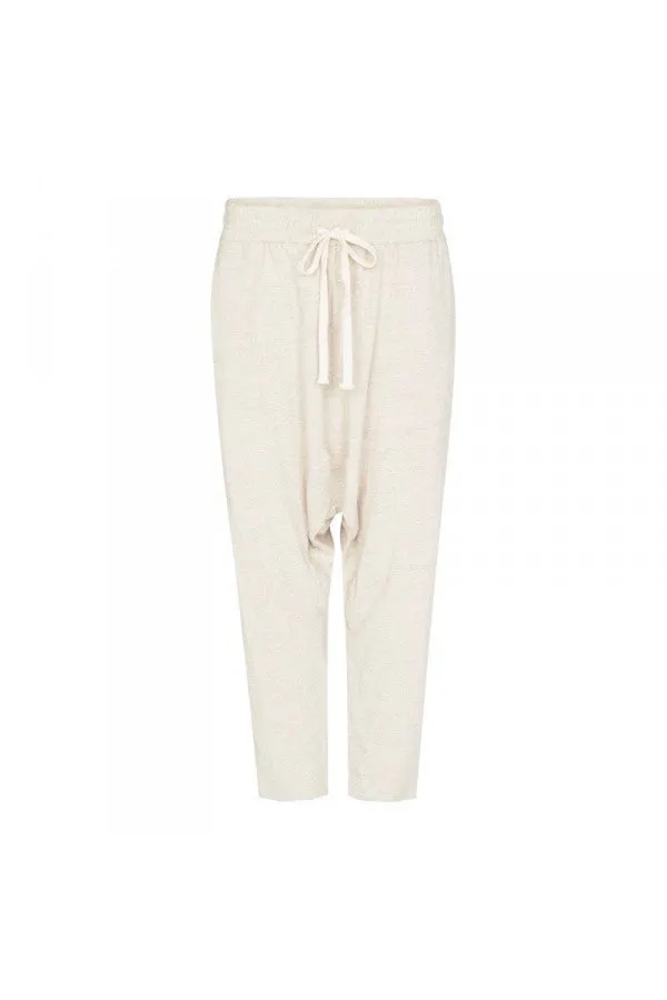 Saunders Marle Pant- Oatmeal Marle