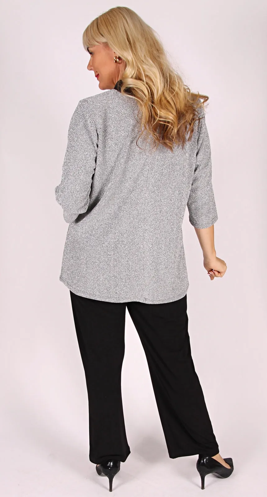 Starlit Shimmer Top Silver