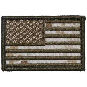 US Flag - 2x3 Patch - MARPAT Desert