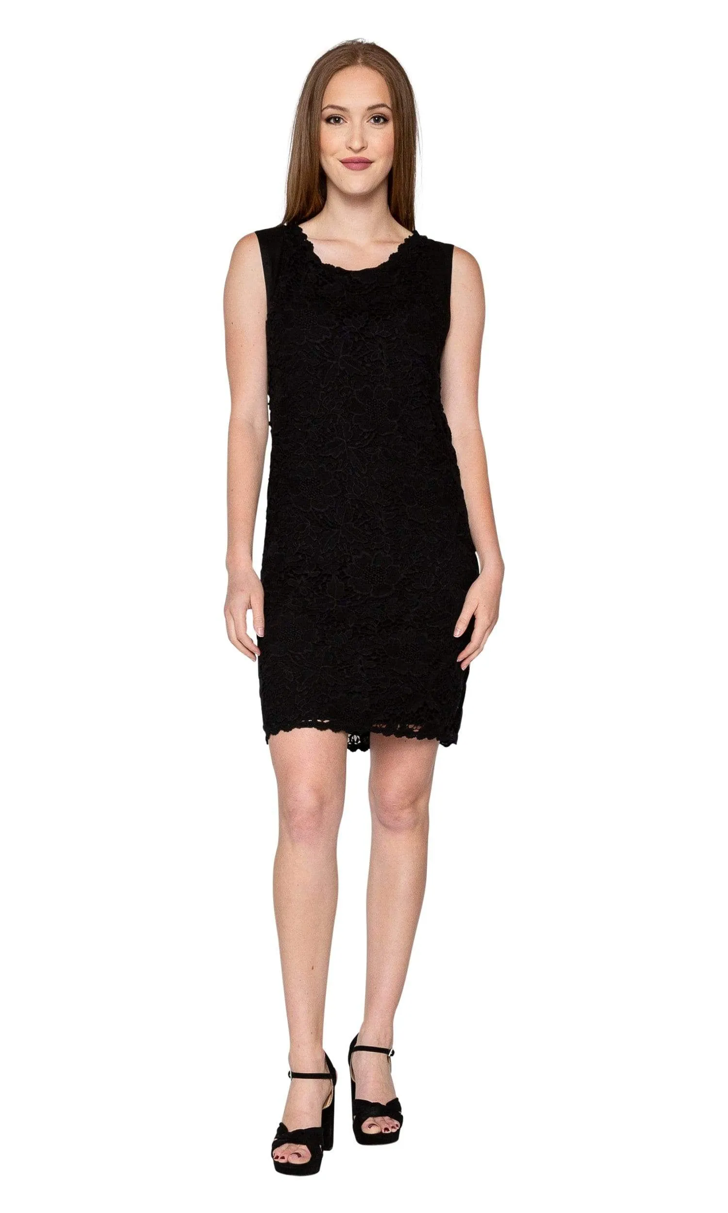 Velvet by Graham & Spencer Voletta Cap Sleeve Lace Dress